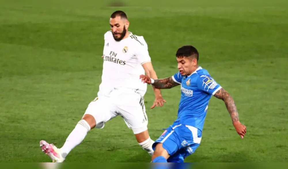 Real Madrid vs. Getafe se ven las caras desde las 3.00 p. m. (hora peruana). Foto: AFP