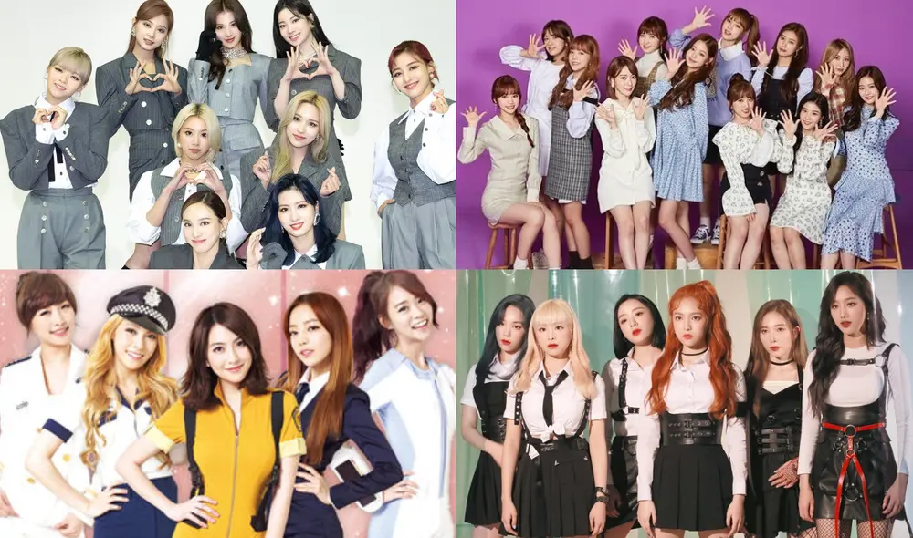 Conoce quiénes son las idols más queridas en Japón, conforme al listado de K-pop más importante del citado país. Foto: composición LR / DSP / JYP