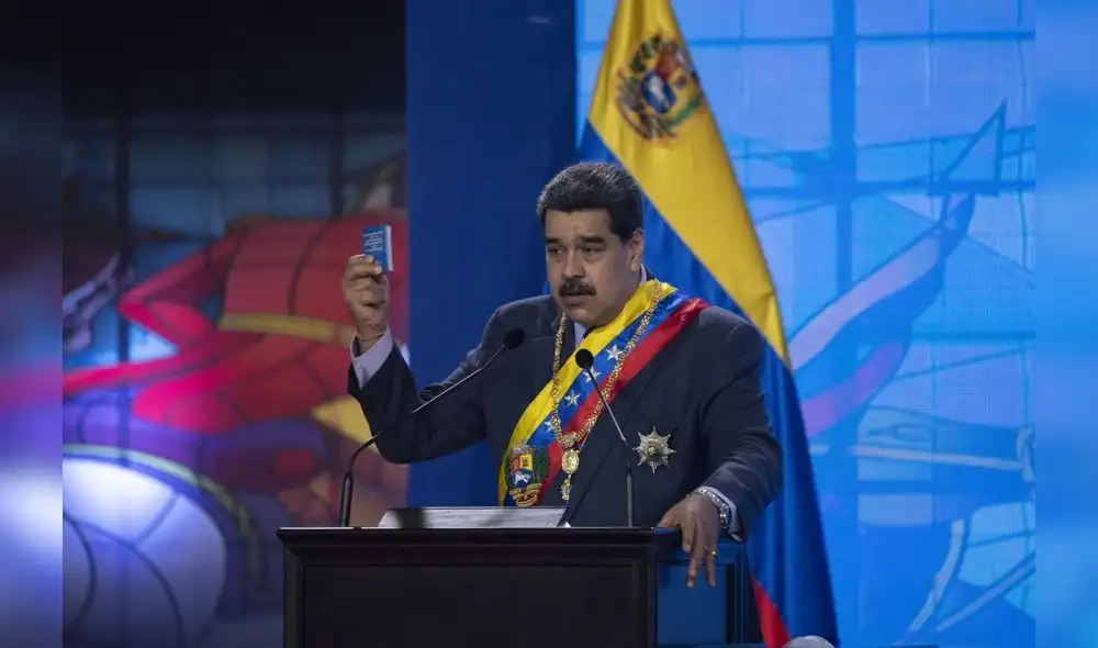 Maduro ha denunciado el bloqueo de recursos que servirían para comprar vacunas. Foto: AFP Maduro ha denunciado el bloqueo de recursos que servirían para comprar vacunas. Foto: AFP