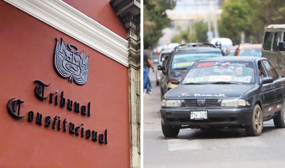 El TC deberá analizar si admiten a trámite la demanda contra formalización de taxis colectivos. Foto: composición, difusión El TC deberá analizar si admiten a trámite la demanda contra formalización de taxis colectivos. Foto: composición, difusión