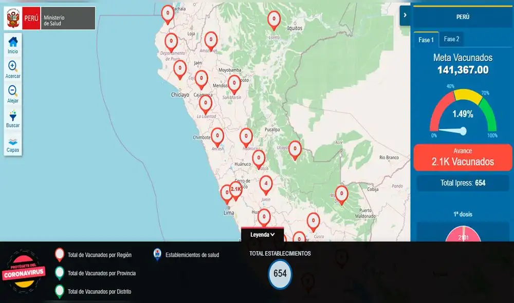 Aplicativo está a disposición de la ciudadanía. Foto: Minsa Aplicativo está a disposición de la ciudadanía. Foto: Minsa