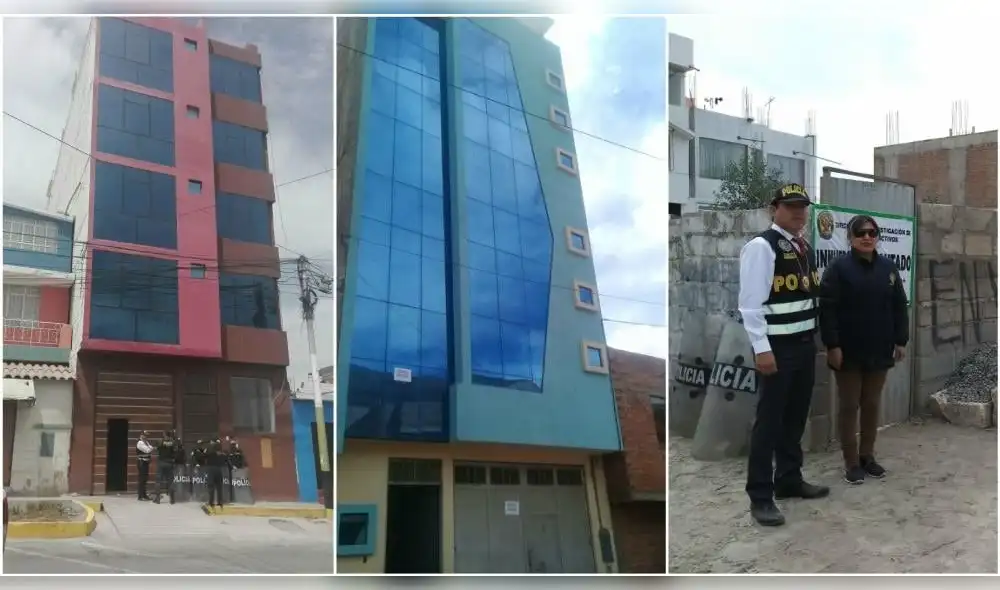 Bienes situados en Juliaca y Arequipa fueron decomisados por disposición judicial. Foto: Ministerio Público