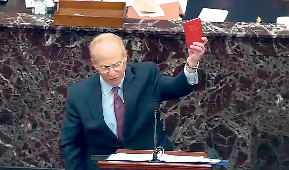 Constitucional. Arduo debate en el Capitolio. Foto: EFE Constitucional. Arduo debate en el Capitolio. Foto: EFE