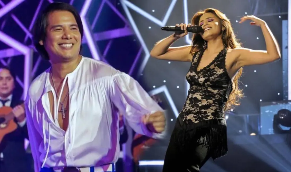 Sandro feliz por su retorno a Yo soy, grandes batallas. Foto: composición Tony Cam/Instagram, Allie García/Instagram Sandro feliz por su retorno a Yo soy, grandes batallas. Foto: composición Tony Cam/Instagram, Allie García/Instagram