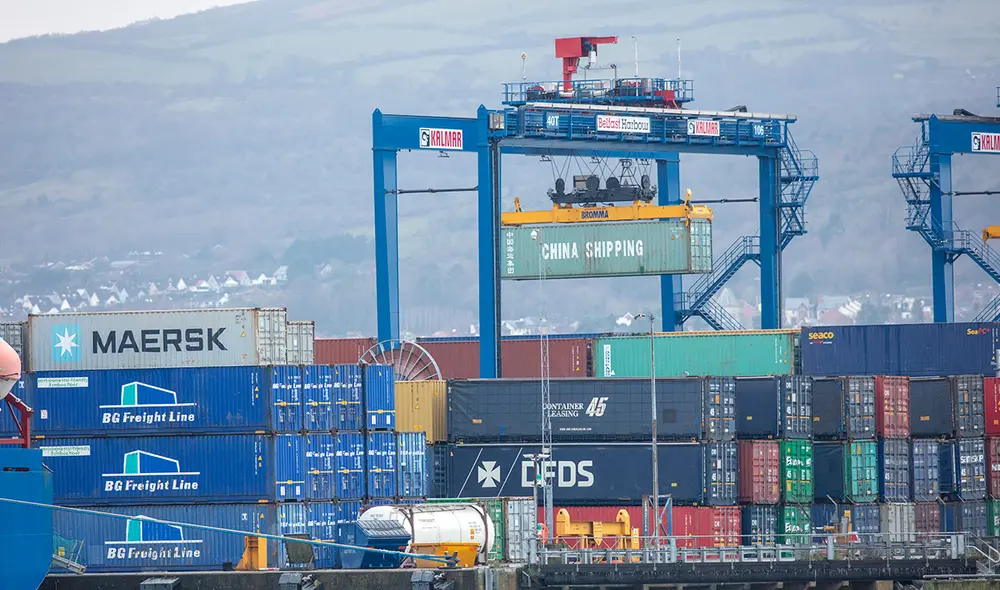 Las exportaciones de servicios de China, y en menor grado de la India, propiciaron un estancamiento en el tercer trimestre. Foto: AFP Las exportaciones de servicios de China, y en menor grado de la India, propiciaron un estancamiento en el tercer trimestre. Foto: AFP