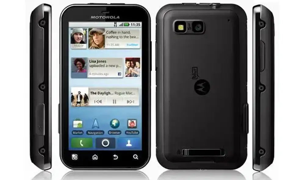 En 2010, la marca lanzó su último teléfono ultrarresistente llamado Motorola Defyl. Foto: Motorola