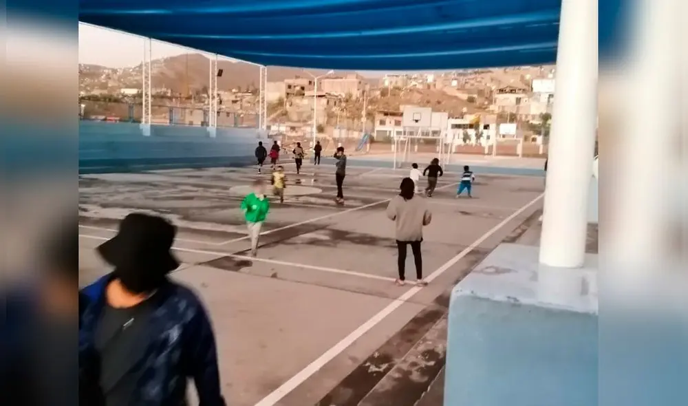 Vecinos alertaron a las autoridades sobre la presencia de los menores. Foto: Municipalidad de Miraflores