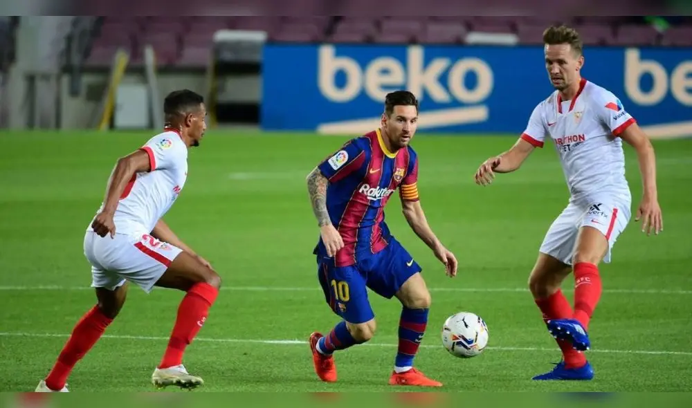 FC Barcelona vs. Sevilla jugarán hoy, miércoles 10 de febrero, desde las 3.00 p. m. (hora peruana). Foto: EFE FC Barcelona vs. Sevilla jugarán hoy, miércoles 10 de febrero, desde las 3.00 p. m. (hora peruana). Foto: EFE