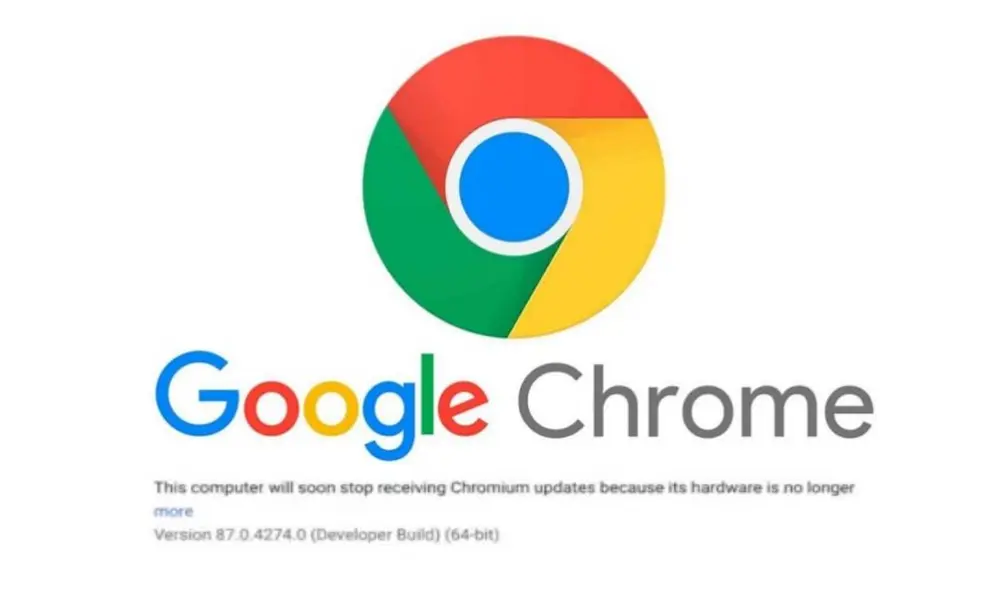Si tienes una computadora bastante desfasada es probable que Google Chrome ya no te sea compatible en su próxima actualización. Foto: Google/Chromium Project