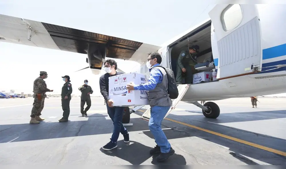 Vacunas servirán para atender a parte del personal del Ministerio de Salud y EsSalud. Foto: Gobierno Regional de Tacna