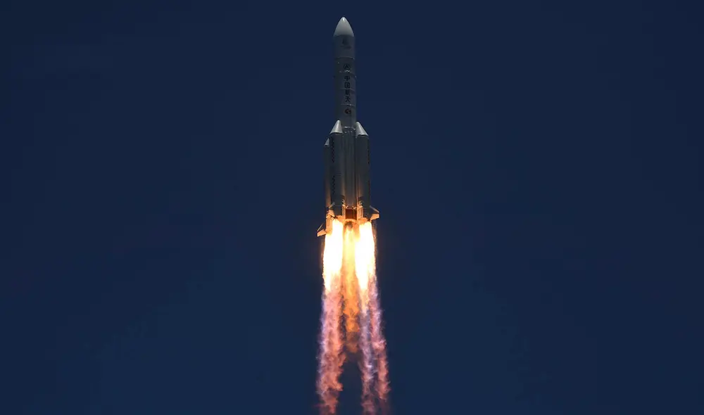 La sonda “Tianwen-1” ha recorrido una distancia de alrededor de 475 millones de km y se encuentra actualmente a unos 192 millones de km de la Tierra. Foto: AFP