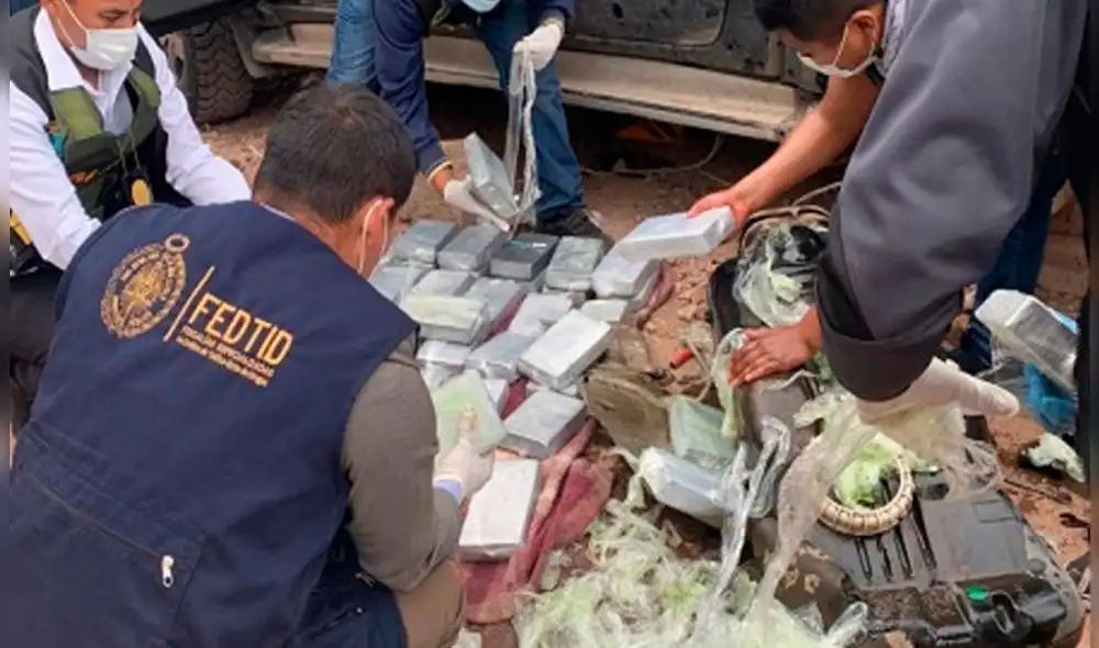 Intervención se realizó en la vía Puno-Juliaca. Foto: Fiscalía