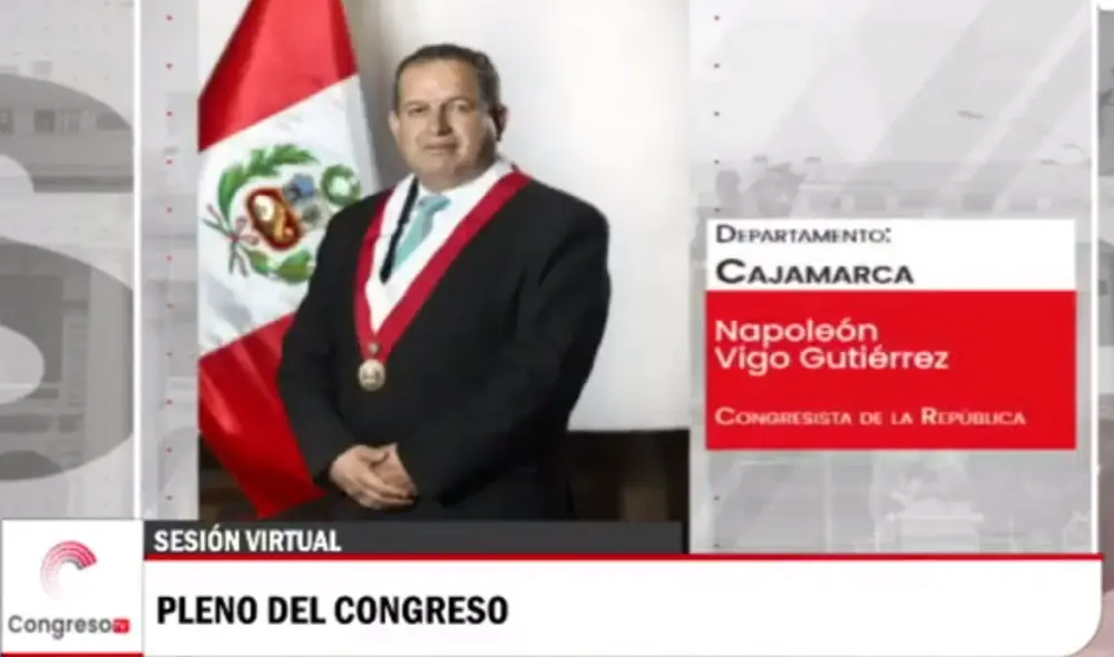 Vigo señaló que así como el presidente de la República, los congresistas deberían ser priorizados en el plan de vacunación. Foto: captura Vigo señaló que así como el presidente de la República, los congresistas deberían ser priorizados en el plan de vacunación. Foto: captura