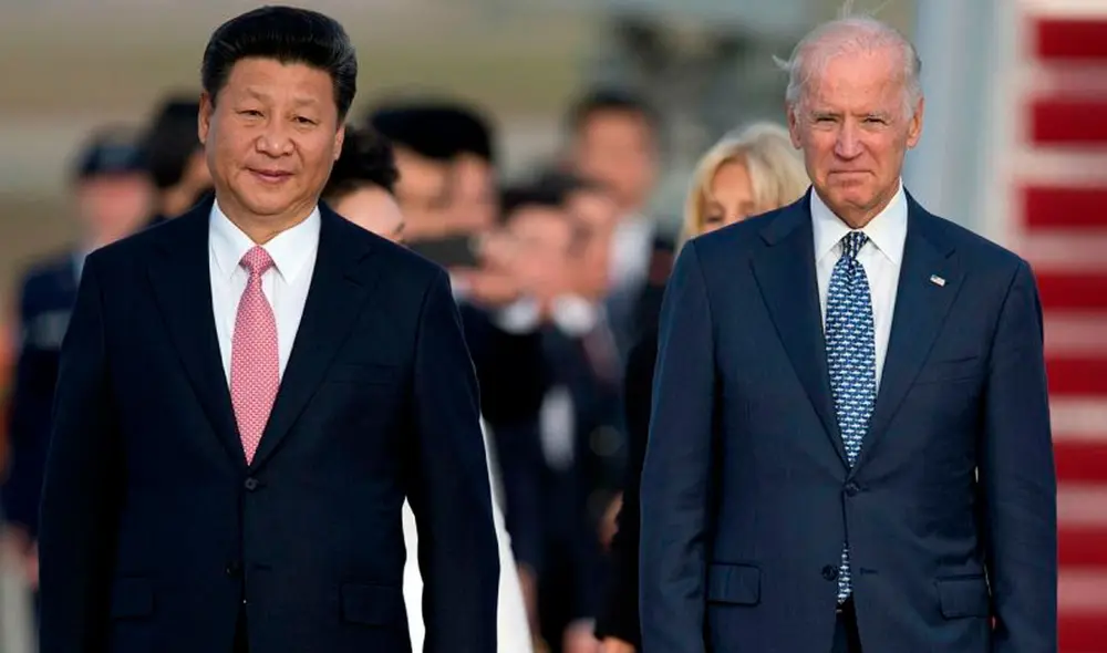 Xi le advirtió a Biden que “un enfrentamiento” continuado entre ambas potencias “será sin duda una catástrofe para los dos países y para el mundo”. Foto: AFP Xi le advirtió a Biden que “un enfrentamiento” continuado entre ambas potencias “será sin duda una catástrofe para los dos países y para el mundo”. Foto: AFP