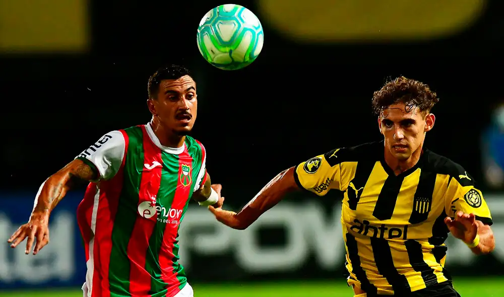 Peñarol y Deportivo Maldonado se enfrentan en la fecha 6 del Campeonato de Uruguay. Foto: Twitter