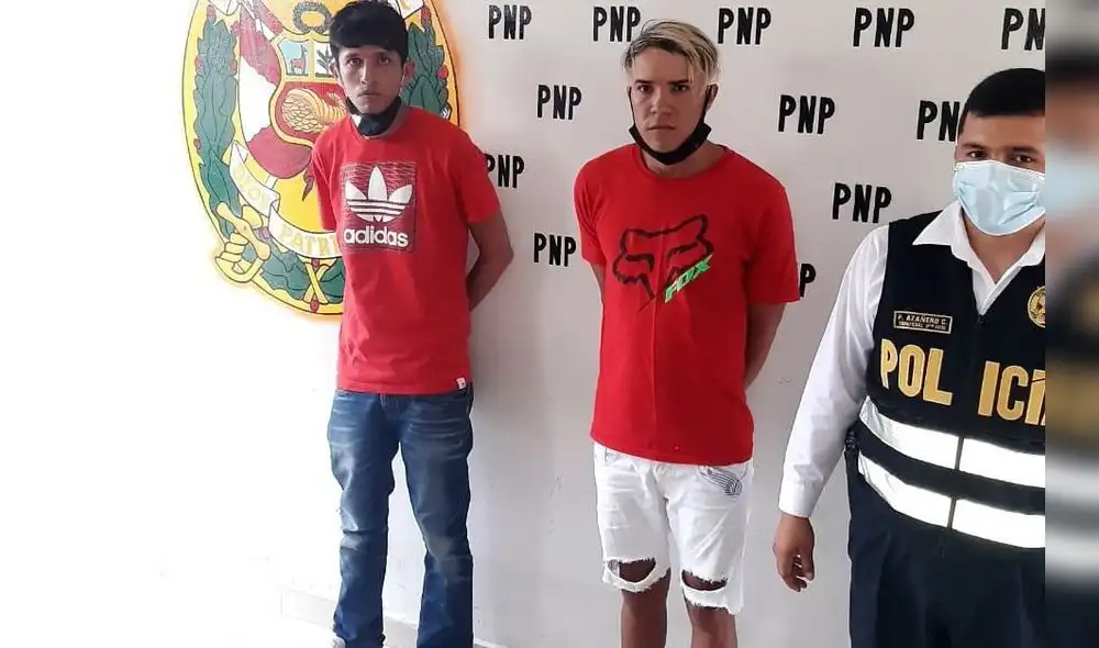 Detenidos serían los responsables de una serie de asaltos al paso. Foto: Ribereña Guadalupe