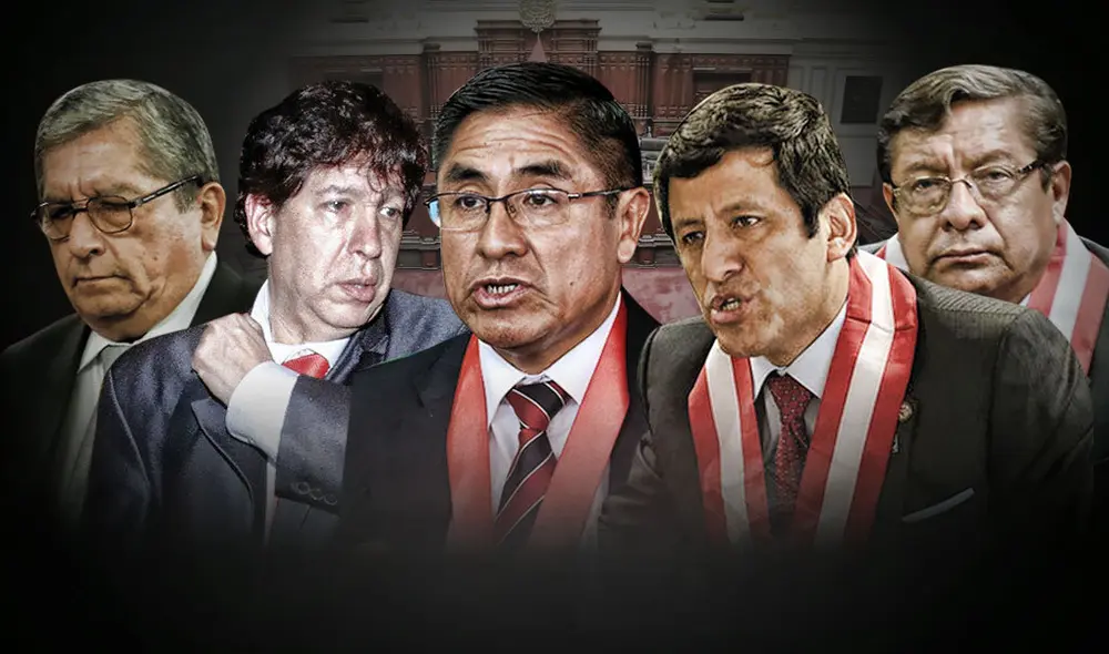 César Hinostroza es el supuesto cabecilla de la organización criminal Los Cuellos Blancos del Puerto. Foto: composición de Gerson Cardoso/La República