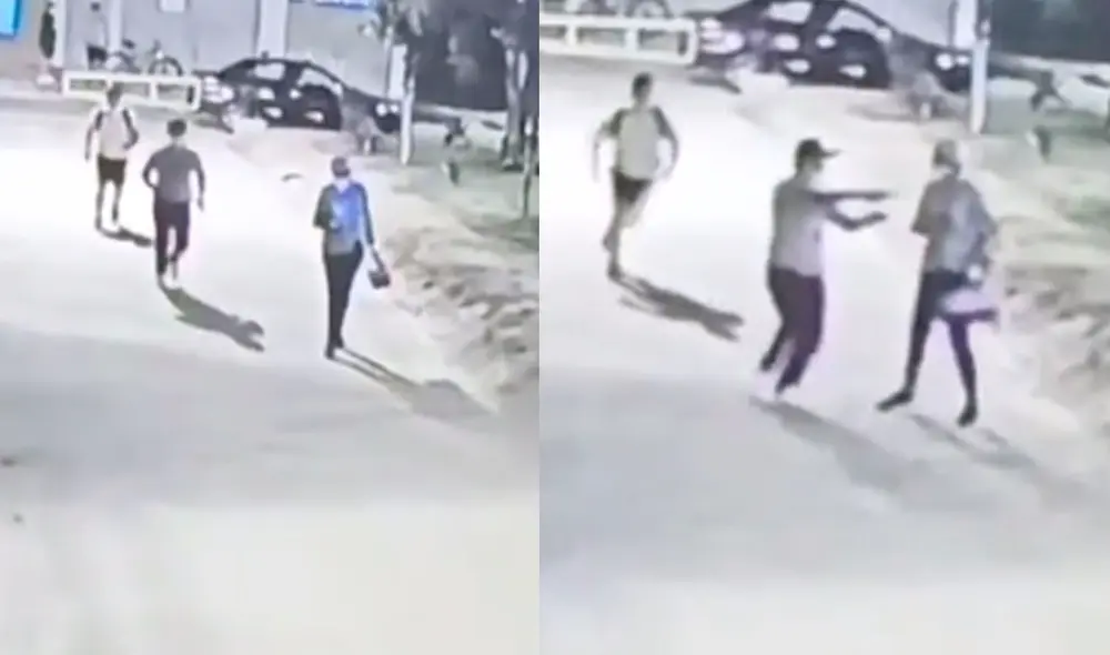 Sujetos robaron a la profesional de salud en SMP. Foto: captura de URPI-GLR Sujetos robaron a la profesional de salud en SMP. Foto: captura de URPI-GLR