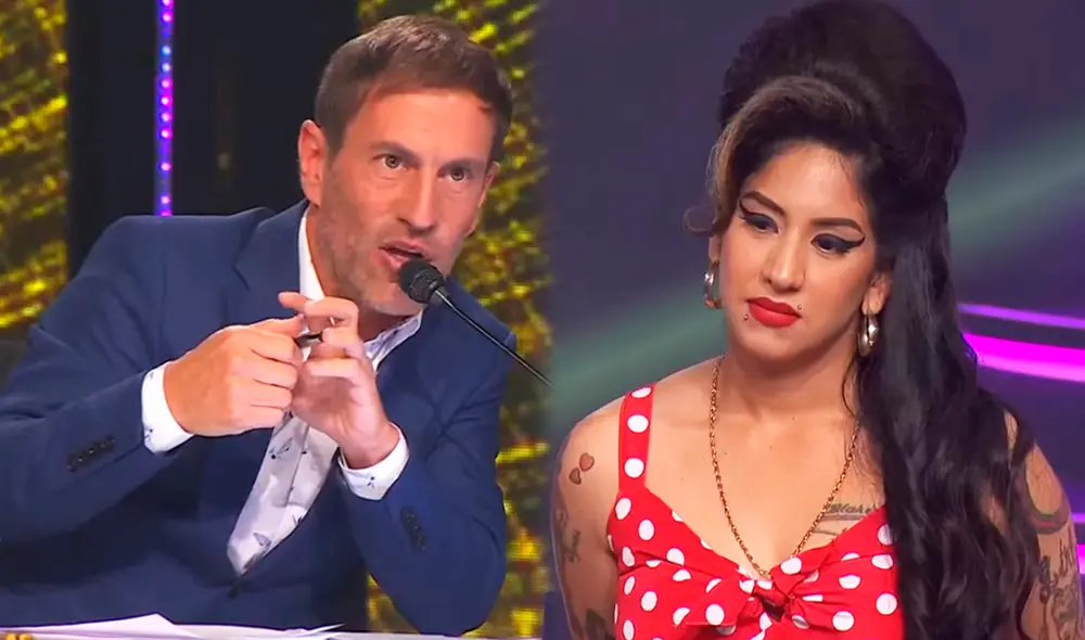 La imitadora quedó empate con su contrincante. Foto: capturas Latina La imitadora quedó empate con su contrincante. Foto: capturas Latina