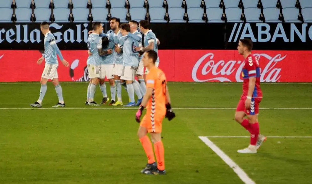 Este es el primer triunfo de Celta en el 2021. Foto: EFE