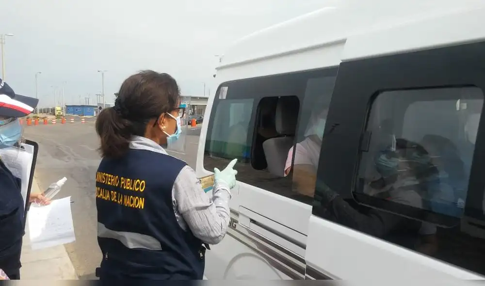 Se intervinieron buses interprovinciales e interdepartamentales, Foto: MPLL