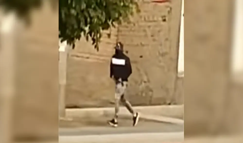 Vecinos registraron huida de delincuentes. Foto: captura de América Noticias