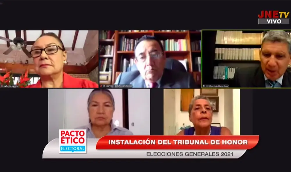 El Tribunal se encarga de que los partidos políticos cumplan con el Pacto Ético Electoral. Foto: JNE/Facebook