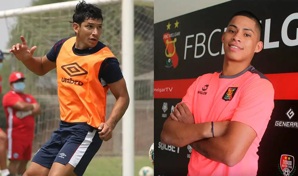 Roberto Ovelar y Kevin Quevedo son dos de los jugadores más caros de la Liga 1. Foto: composición Deportivo Municipal, Melgar