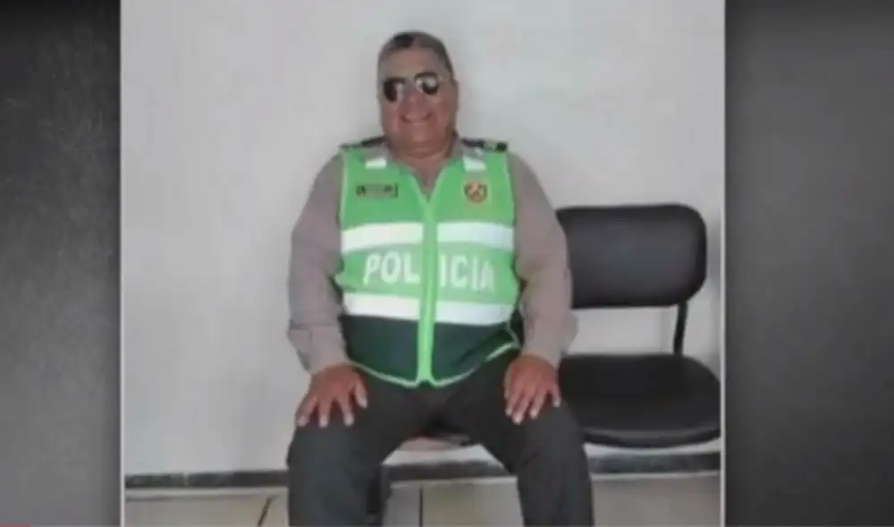 El agente José Chichón no pudo ser atendido debido a la falta de camas UCI en el Hospital de la Policía. Foto: captura de América El agente José Chichón no pudo ser atendido debido a la falta de camas UCI en el Hospital de la Policía. Foto: captura de América