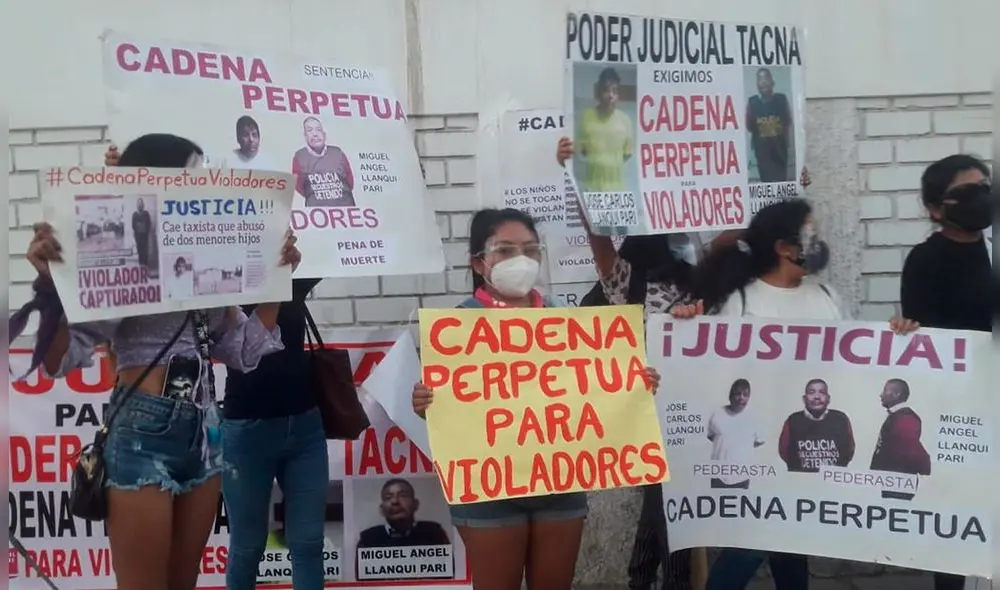 Familia exige pena máxima para los hermanos José y Miguel Llanqui Pari. Foto: La República Familia exige pena máxima para los hermanos José y Miguel Llanqui Pari. Foto: La República