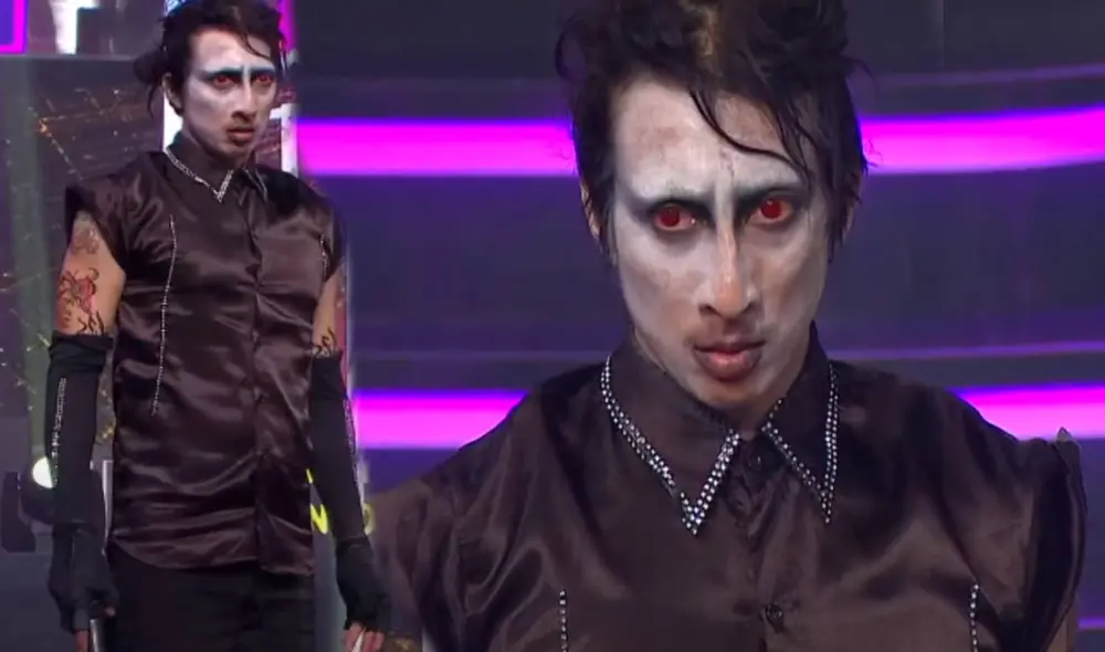 'Marilyn Manson' venció a 'Vicente Fernández'. Foto: captura de Latina 'Marilyn Manson' venció a 'Vicente Fernández'. Foto: captura de Latina