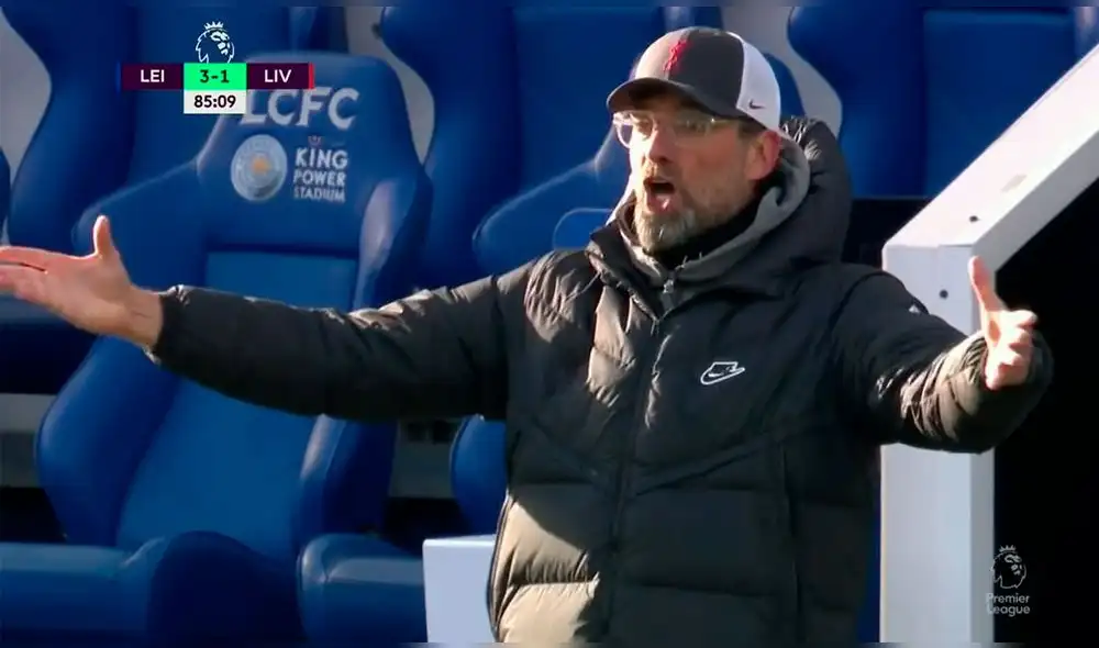 Liverpool sumó su tercera derrota consecutiva por Premier League. Foto: captura/ESPN