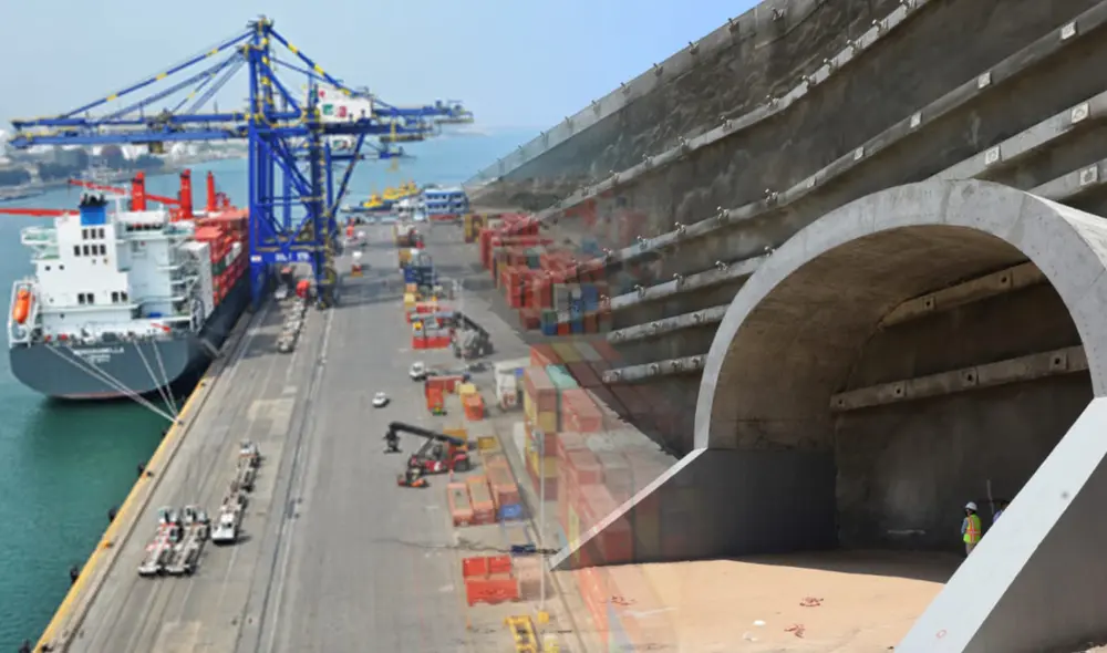 El objetivo será movilizar alrededor de 1.5 millones de TEU por año. Foto: Terminal Portuario de Chancay