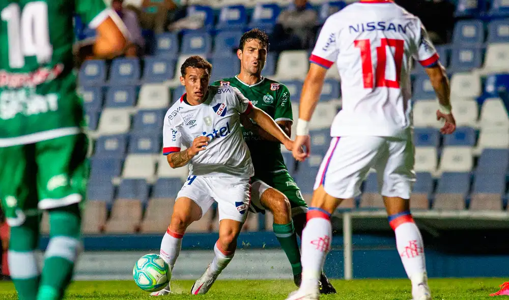 Nacional y Plaza Colonia igualaron 1-1 por la fecha 7 del Torneo Clausura 2021. Foto: Twitter / @CampeonatoAUF