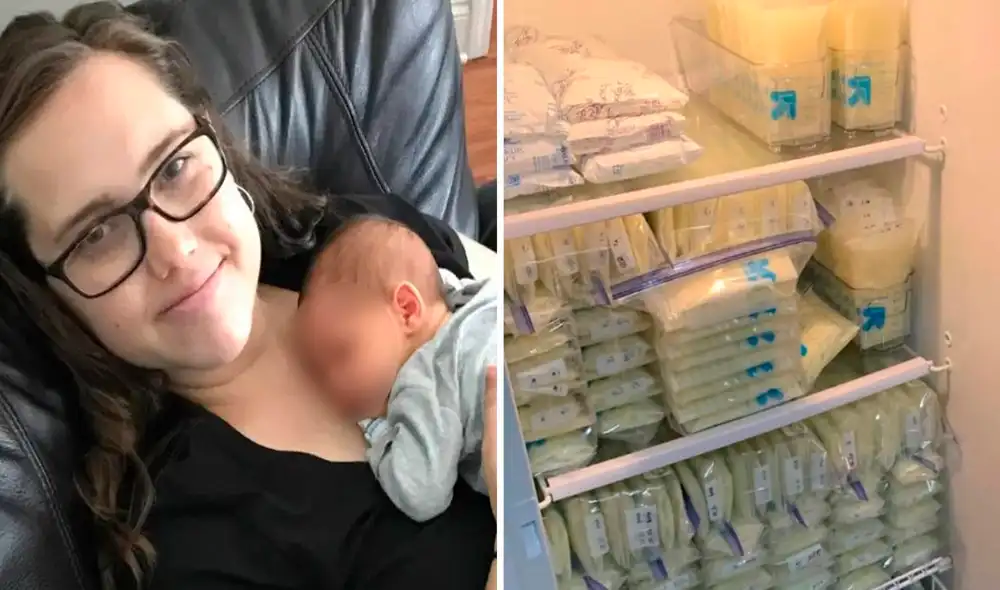 La joven decidió apoyar a las madres con problemas de lactancia. Foto: captura de Facebook