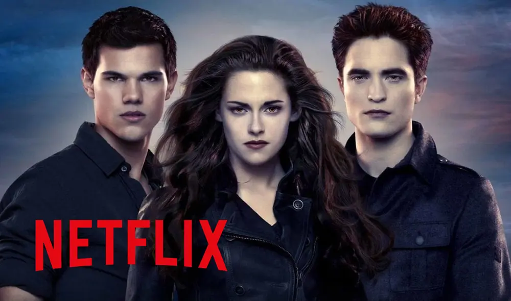 La saga de Crepúsculo tiene cinco películas en total. Foto: Netflix La saga de Crepúsculo tiene cinco películas en total. Foto: Netflix