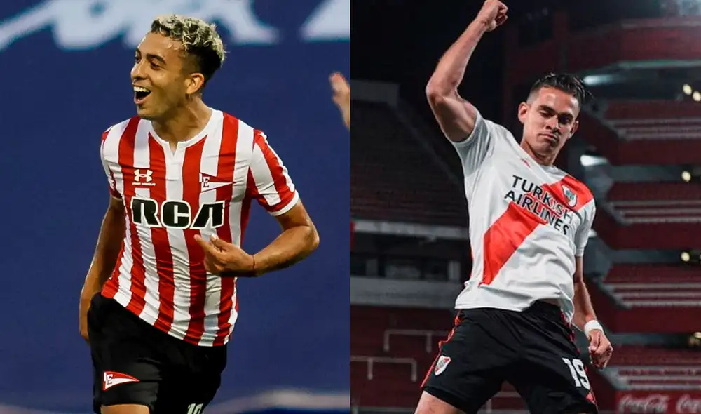 Estudiantes y River Plate chocan desde las 9.30 p. m. (hora argentina). Foto: composición/Facebook