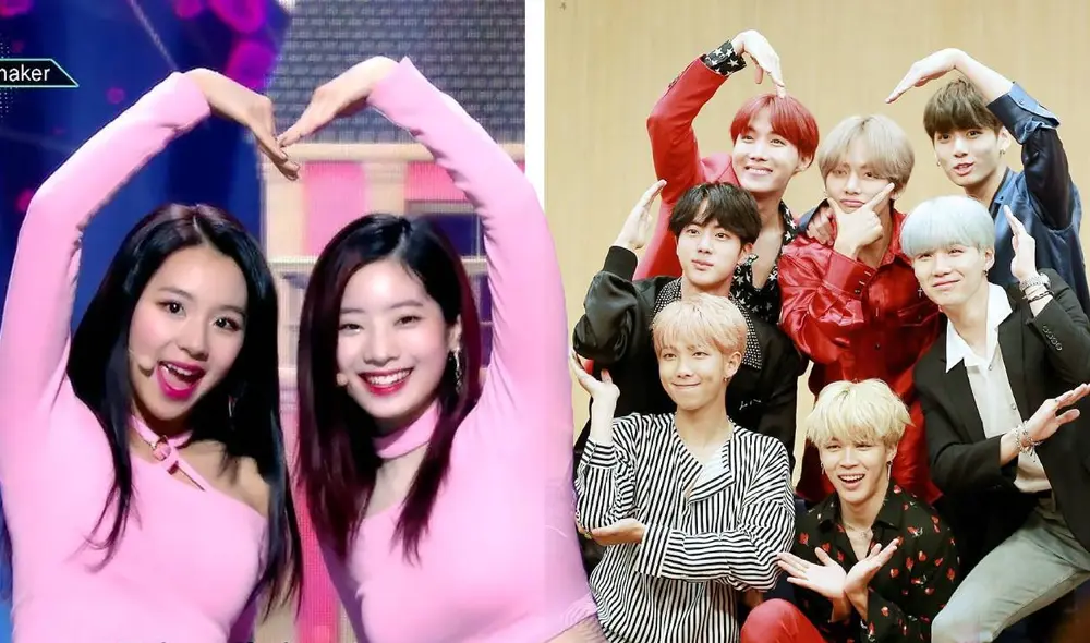 Canciones de TWICE, BTS, IU y más idols K-pop para dedicar en San Valentín. Foto: composición LR / JYP / Big Hit