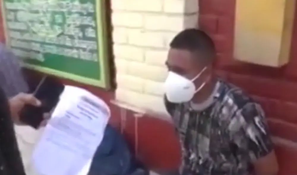 Sujetos negaron las acusaciones en su contra y dijeron ser vendedores ambulantes. Foto: captura de América Noticias