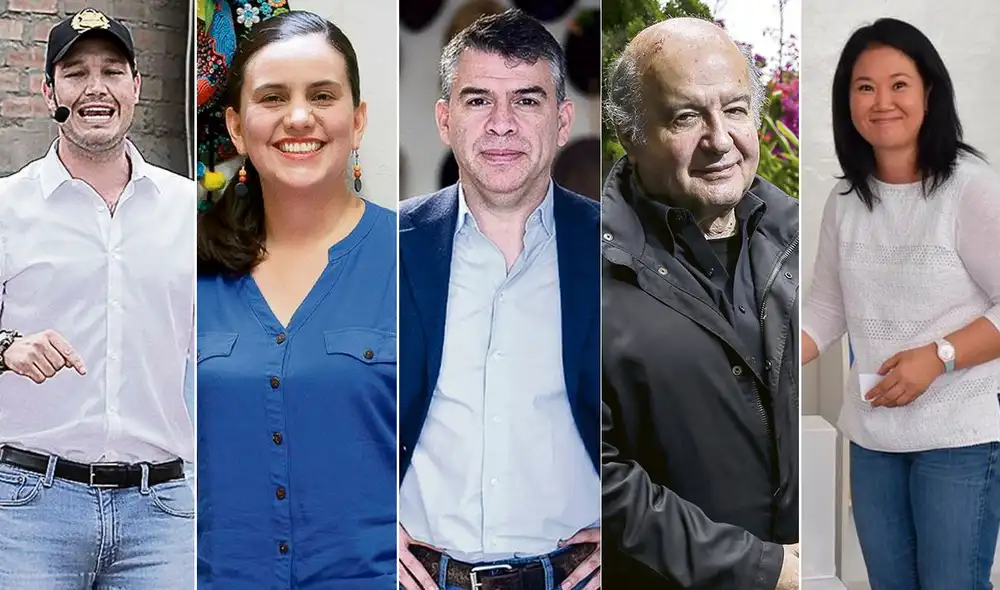 En segunda vuelta, Fujimori queda derrotada en todos los escenarios planteados por el estudio. Foto: composición LR