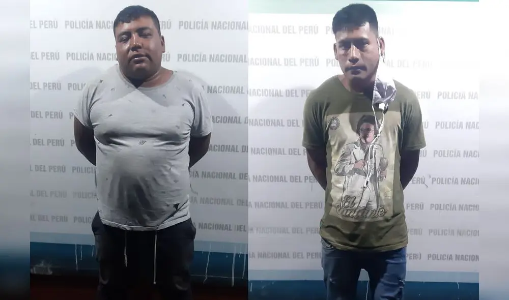 Los detenidos fueron trasladados a la Comisaría de Alto Trujillo. Foto: PNP