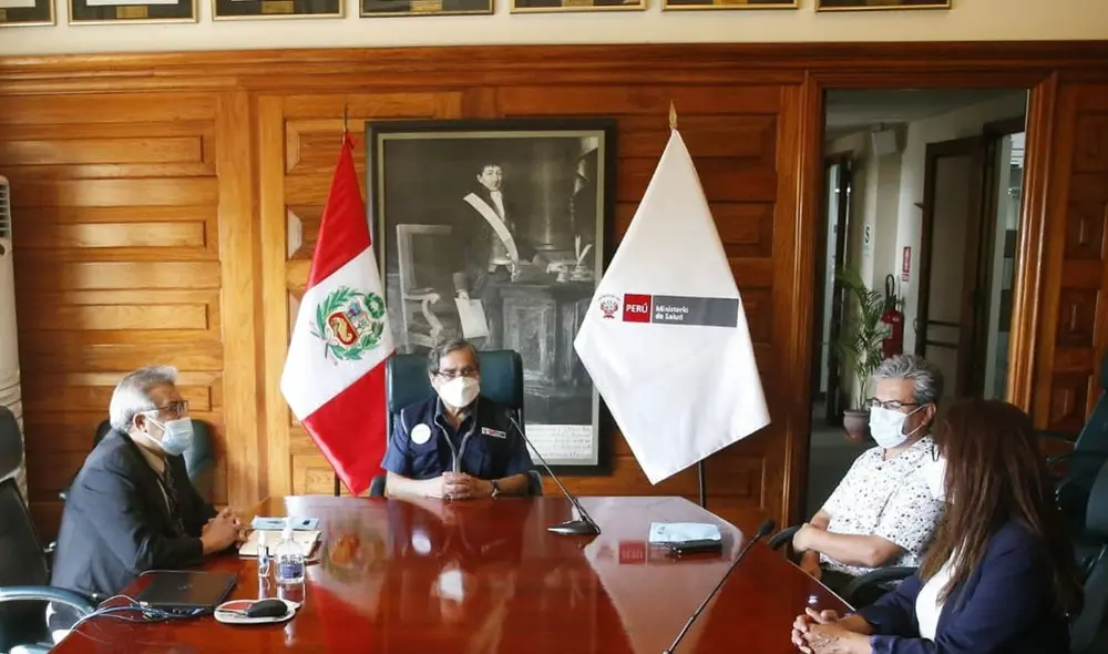 El comité será liderado por el exministro de Salud Fernando Carbone. Foto: Minsa El comité será liderado por el exministro de Salud Fernando Carbone. Foto: Minsa