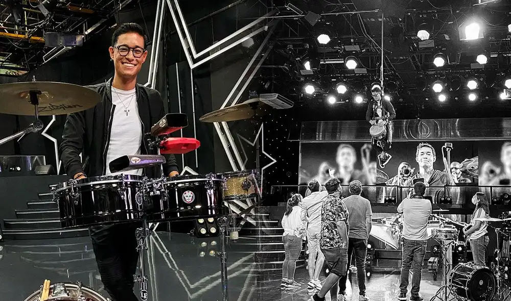 El músico peruano encendió el set del programa con su versión del 'Rey del pop'. Foto: Tony Succar, Instagram