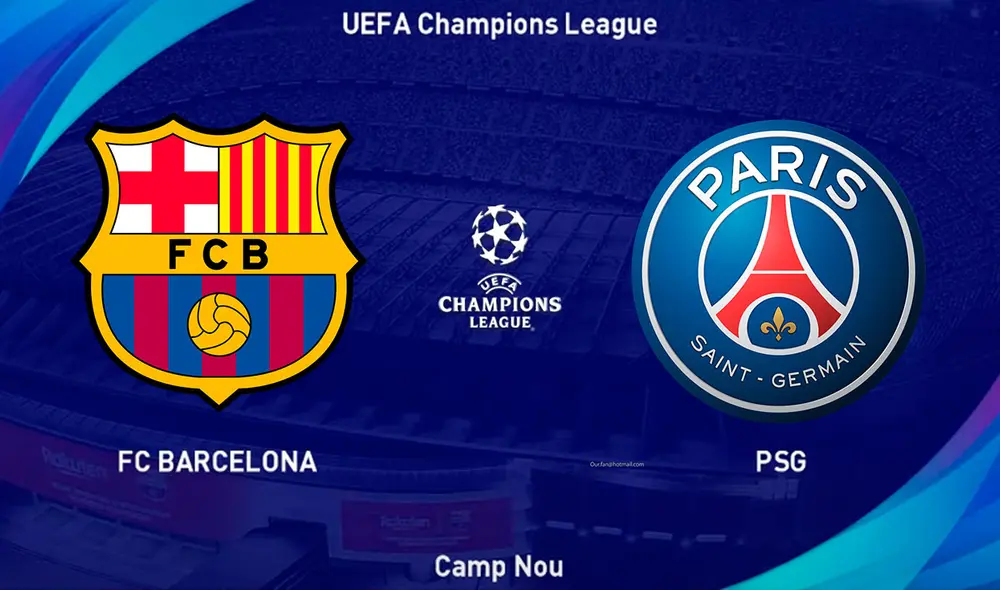 FC Barcelona y PSG juegan este martes por la ida de los octavos de final de la Champions League. Foto: composición de La República FC Barcelona y PSG juegan este martes por la ida de los octavos de final de la Champions League. Foto: composición de La República