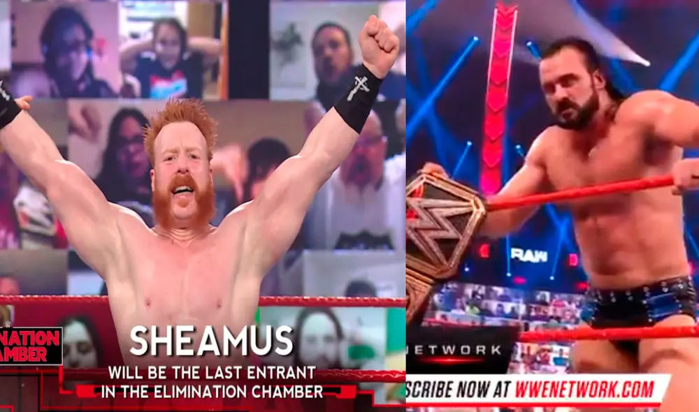 Sheamus derrotó a su examigo Drew McIntyre en el final de Monday Night Raw. Foto: WWE