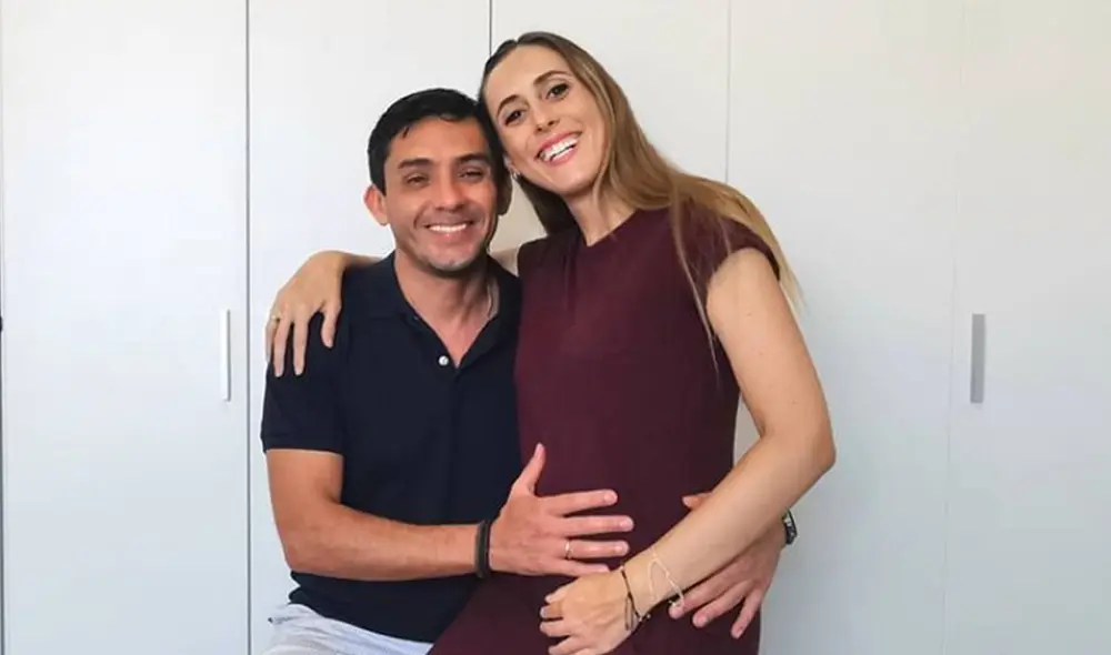 Daniela Camaiora junto a su esposo, a la espera de su futura hija. Foto: Daniela Camaiora/ Instagram