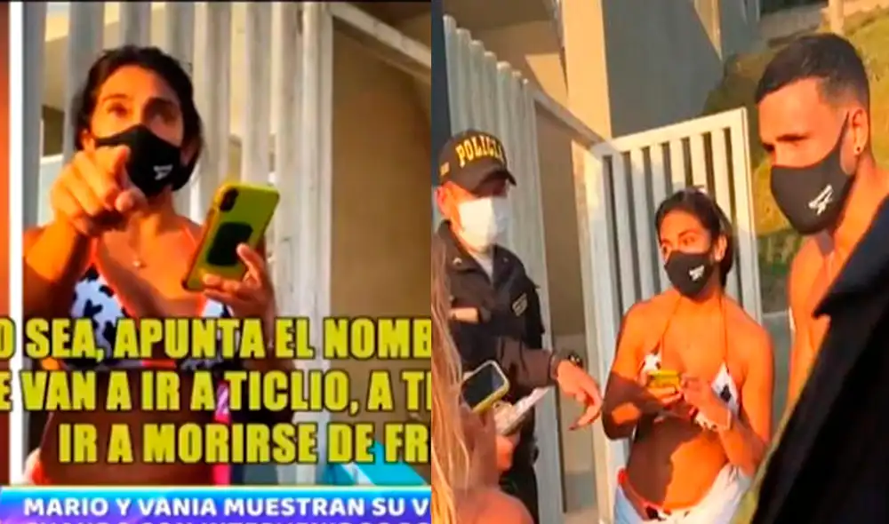 Los influencers incumplían con la cuarentena obligatoria. Foto: capturas ATV