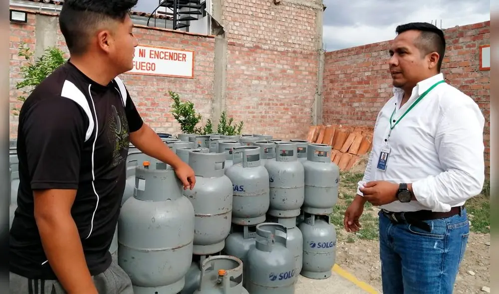 Familias vulnerables del norte podrán comprar balón de GLP con mayor beneficio. Foto: Cortesía Hidrandina.