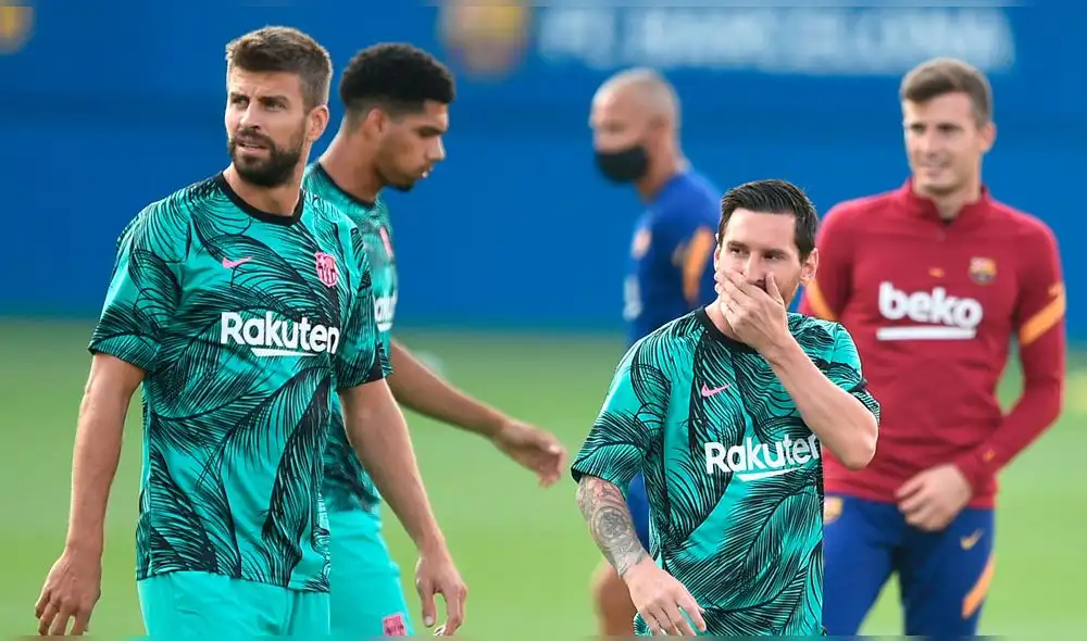Gerard Piqué se recuperó de su lesión y volvió a entrenar tras tres meses de ausencia. Foto: AFP Gerard Piqué se recuperó de su lesión y volvió a entrenar tras tres meses de ausencia. Foto: AFP