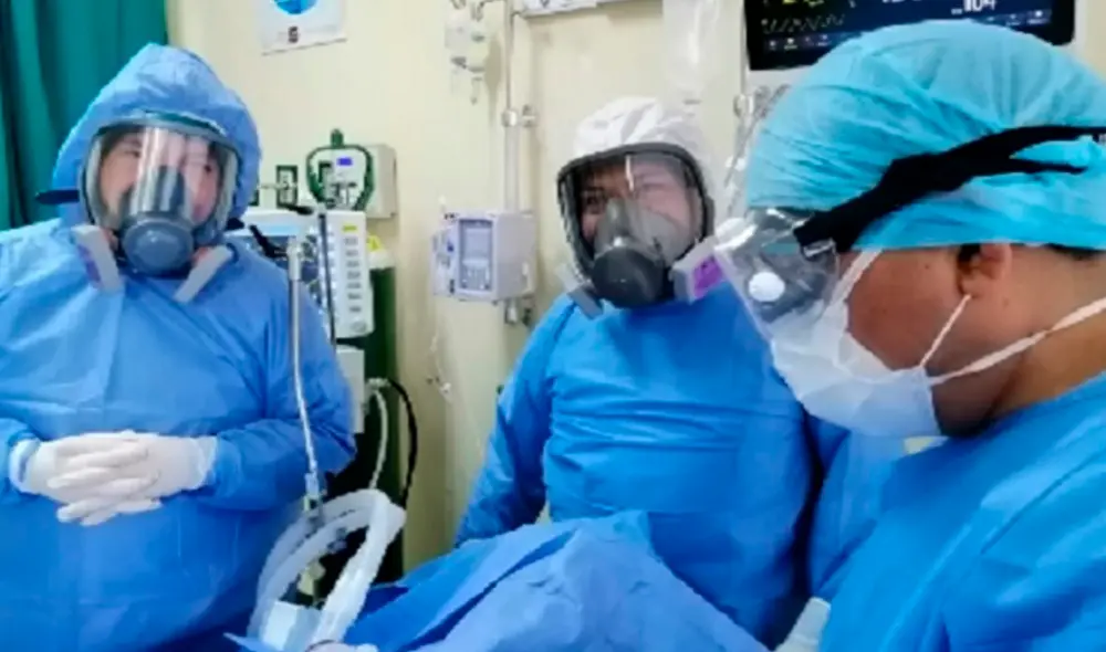 Adulto mayor fue internado en el Hospital II Huamanga. Foto: EsSalud